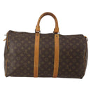 LOUIS VUITTON Monogram Keepall 45 Boston Bag M41428 LV Auth 189750-2