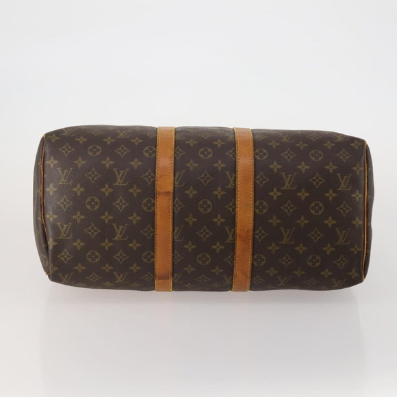 LOUIS VUITTON Monogram Keepall 45 Boston Bag M41428 LV Auth 189750