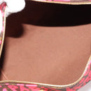 LOUIS VUITTON Monogram Graffiti Speedy 30 Hand Bag Pink M93704 LV Auth 189751SAM-10