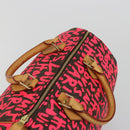 LOUIS VUITTON Monogram Graffiti Speedy 30 Hand Bag Pink M93704 LV Auth 189751SAM-6