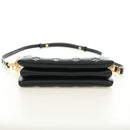 LOUIS VUITTON Monogram Emboss Kussan BB Bag Black M21259 LV Auth 189752SV-5