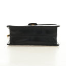 CHANEL Matelasse Chain Shoulder Bag Lamb Skin Black Gold CC Auth 189753V-5