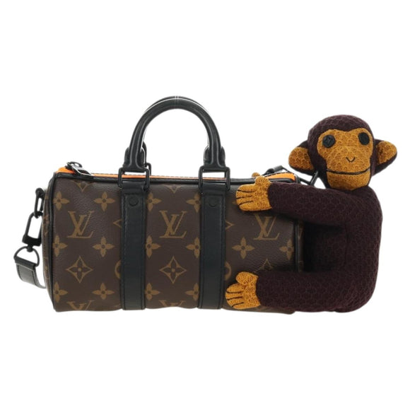 LOUIS VUITTON Monogram Monkey Puppet Keepall XS Bag M80118 LV Auth 189754SM