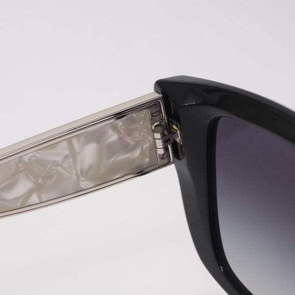 CHANEL Zonnebril metaal Zwart CC Auth 189755M