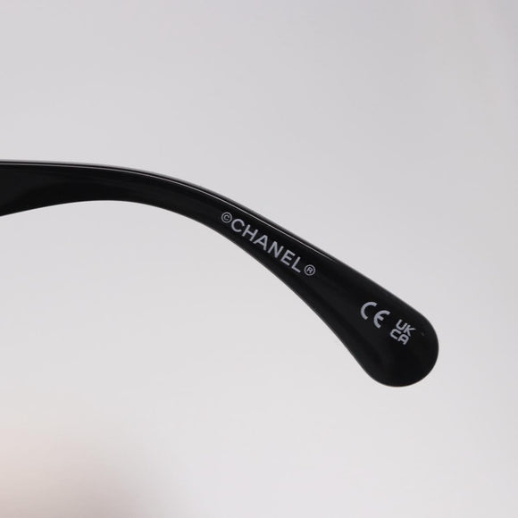 CHANEL Zonnebril metaal Zwart CC Auth 189755M