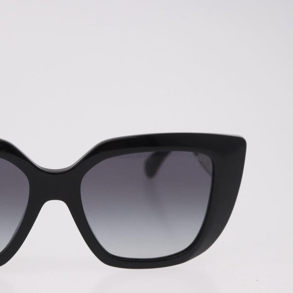 CHANEL Zonnebril metaal Zwart CC Auth 189755M