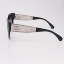 CHANEL Zonnebril metaal Zwart CC Auth 189755M-7