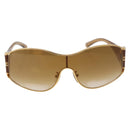 LOUIS VUITTON Jasmine Sunglasses metal Gold Tone Z0306U LV Auth 189759M-13