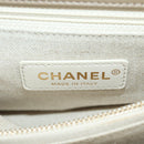 CHANEL Top Handle Chain Shoulder Bag Tweed 2way Multicolor Gold CC Auth 189761SM-21