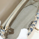 CHANEL Top Handle Chain Shoulder Bag Tweed 2way Multicolor Gold CC Auth 189761SM-22