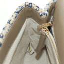 CHANEL Top Handle Chain Shoulder Bag Tweed 2way Multicolor Gold CC Auth 189761SM-24