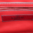 VALENTINO Rock Studs Chain Bag Leather 2way Multicolor Gold Auth 189762M-20