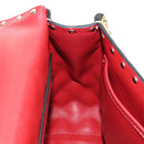VALENTINO Rock Studs Chain Bag Leather 2way Multicolor Gold Auth 189762M-22
