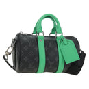 LOUIS VUITTON Eclipse Keepall Bandouliere 25 Bag 2way M25885 LV Auth 189764SV-1