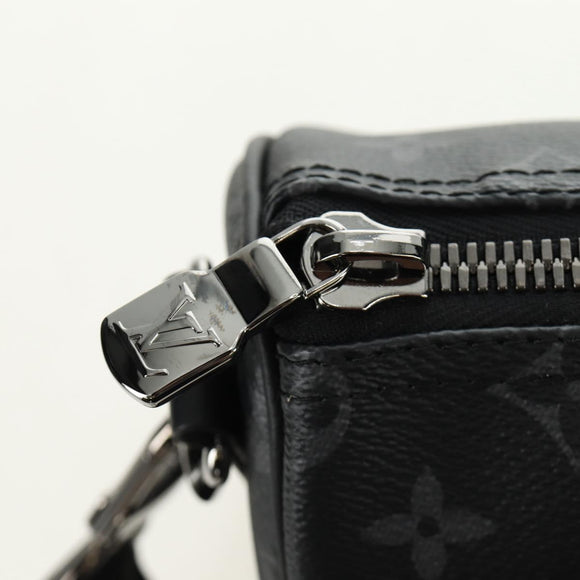 LOUIS VUITTON Eclipse Keepall Bandouliere 25 Bag 2way M25885 LV Auth 189764SV