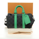 LOUIS VUITTON Eclipse Keepall Bandouliere 25 Bag 2way M25885 LV Auth 189764SV-12