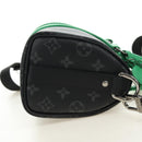 LOUIS VUITTON Eclipse Keepall Bandouliere 25 Bag 2way M25885 LV Auth 189764SV-4