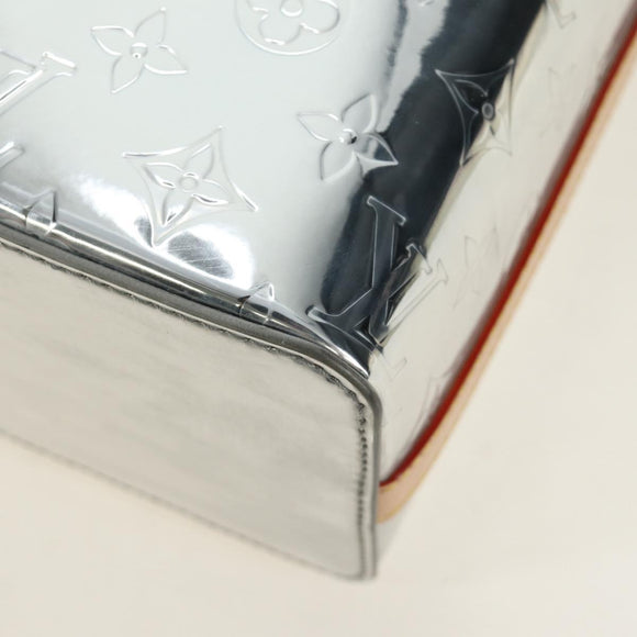LOUIS VUITTON Monogram mirror Neo PDV Bag 2way Silver M58755 LV Auth 189765SM