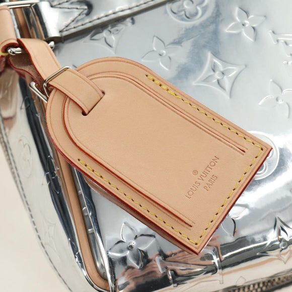 LOUIS VUITTON Monogram mirror Neo PDV Bag 2way Silver M58755 LV Auth 189765SM