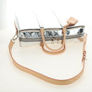 LOUIS VUITTON Monogram mirror Neo PDV Bag 2way Silver M58755 LV Auth 189765SM-8