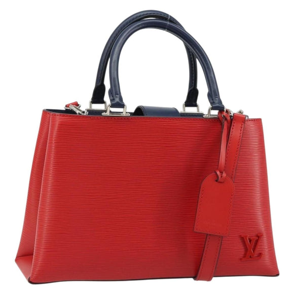 LOUIS VUITTON Epi Kleber PM Hand Bag Red M51347 LV Auth 189766V