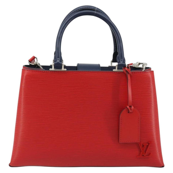 LOUIS VUITTON Epi Kleber PM Hand Bag Red M51347 LV Auth 189766V