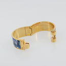 HERMES Charniere Bracelet metal Gold Tone Auth 189768M-11