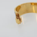 HERMES Charniere Bracelet metal Gold Tone Auth 189768M-15