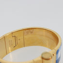 HERMES Charniere Bracelet metal Gold Tone Auth 189768M-6