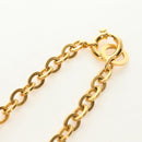 CHANEL Necklace metal Gold Tone CC Auth 189769SM-16