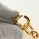 CHANEL Necklace metal Gold Tone CC Auth 189769SM-11