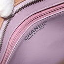 CHANEL Matelasse Reprint Tote Bag Patent leather Beige CC Auth 189771M-19