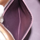 CHANEL Matelasse Reprint Tote Bag Patent leather Beige CC Auth 189771M-23