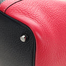 HERMES Picotan Lock PM Bag Taurillon ClemenceLeather Pink Silver Auth 189772SM-17
