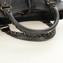 BALENCIAGA Classic Vero Hand Bag Leather Gray 235216 Auth 189775SM-7