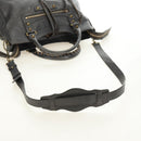 BALENCIAGA Classic Vero Hand Bag Leather Gray 235216 Auth 189775SM-9
