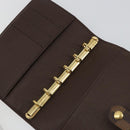 LOUIS VUITTON Damier Ebene Agenda PM Day Planner Cover R20700 LV Auth 189776-9
