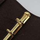 LOUIS VUITTON Damier Ebene Agenda PM Day Planner Cover R20700 LV Auth 189776-10