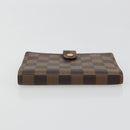 LOUIS VUITTON Damier Ebene Agenda PM Day Planner Cover R20700 LV Auth 189776-4