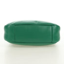 PRADA Hand Bag Leather 2way Green Silver Auth 189777SM-5