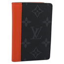 LOUIS VUITTON Monogram Eclipse Organizer De Poch Card Case M61696 Auth 189780M-1