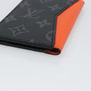 LOUIS VUITTON Monogram Eclipse Organizer De Poch Card Case M61696 Auth 189780M-10