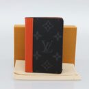 LOUIS VUITTON Monogram Eclipse Organizer De Poch Card Case M61696 Auth 189780M-18