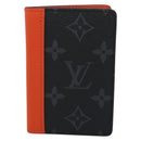 LOUIS VUITTON Monogram Eclipse Organizer De Poch Card Case M61696 Auth 189780M-2