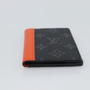 LOUIS VUITTON Monogram Eclipse Organizer De Poch Card Case M61696 Auth 189780M-7