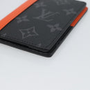 LOUIS VUITTON Monogram Eclipse Organizer De Poch Card Case M61696 Auth 189780M-8