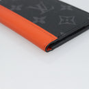LOUIS VUITTON Monogram Eclipse Organizer De Poch Card Case M61696 Auth 189780M-9