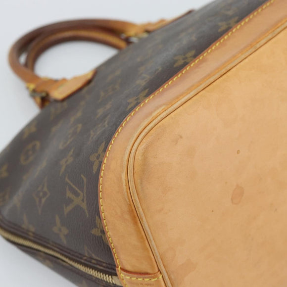 LOUIS VUITTON Monogram Alma Hand Bag M51130 LV Auth 189781