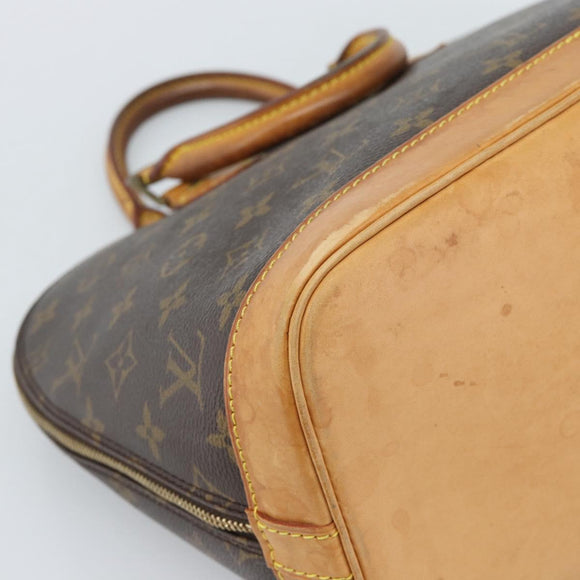 LOUIS VUITTON Monogram Alma Hand Bag M51130 LV Auth 189781