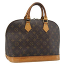 LOUIS VUITTON Monogram Alma Hand Bag M51130 LV Auth 189781-1